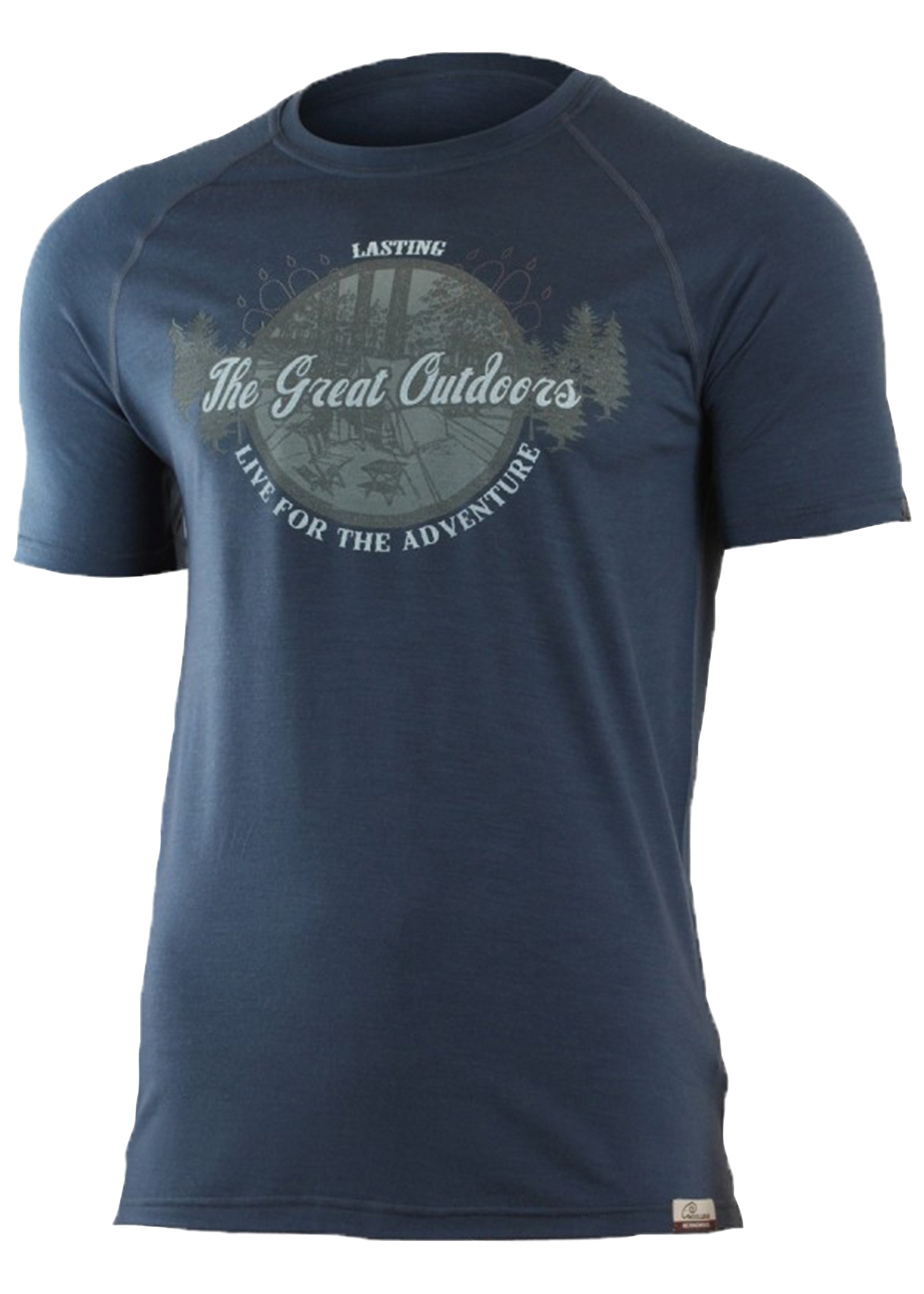 Merino T-Shirt Print 334133S 1