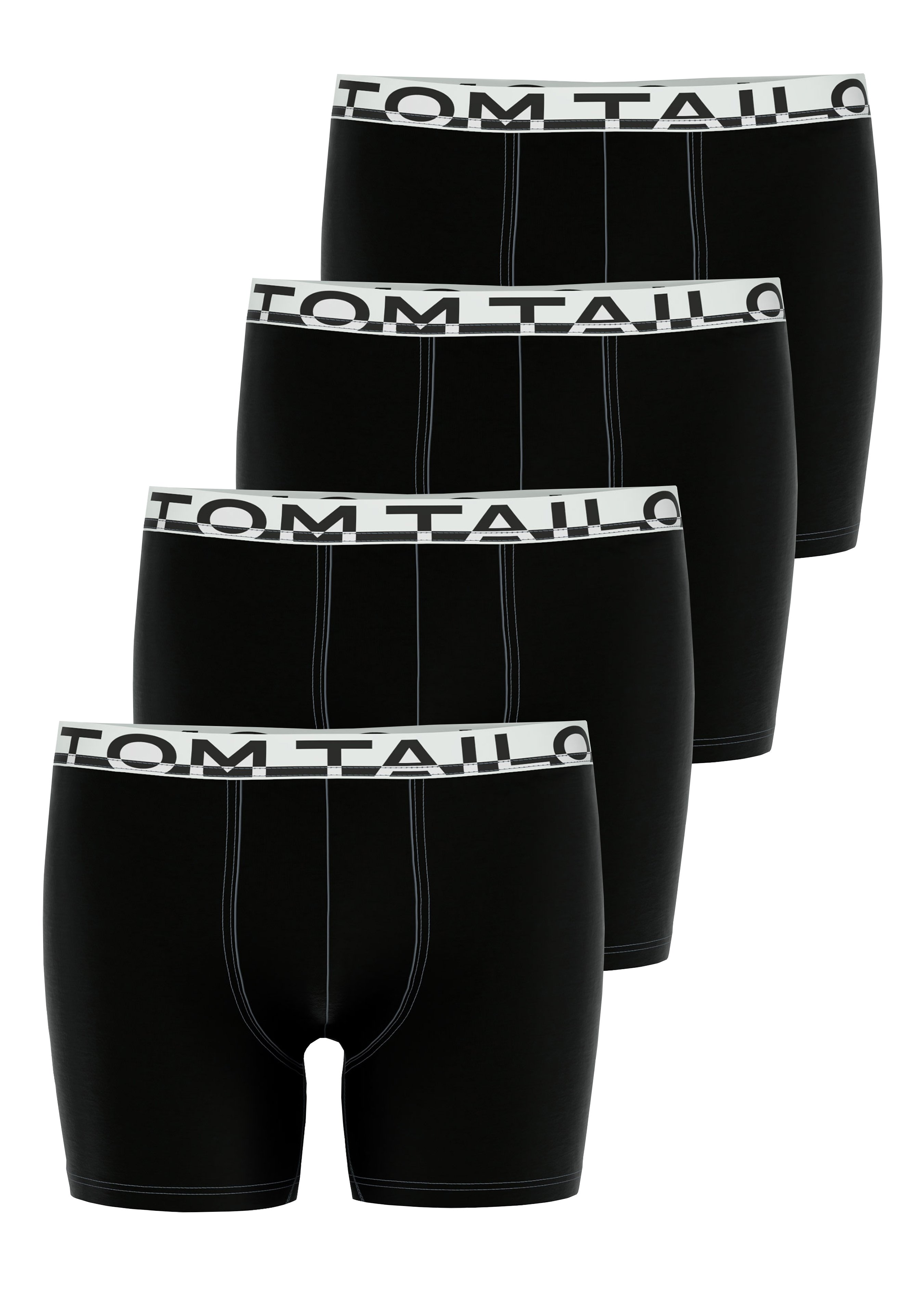 Tom Tailor Herren Boxer-Shorts Tom Tailor 4er Pack 342410M 1