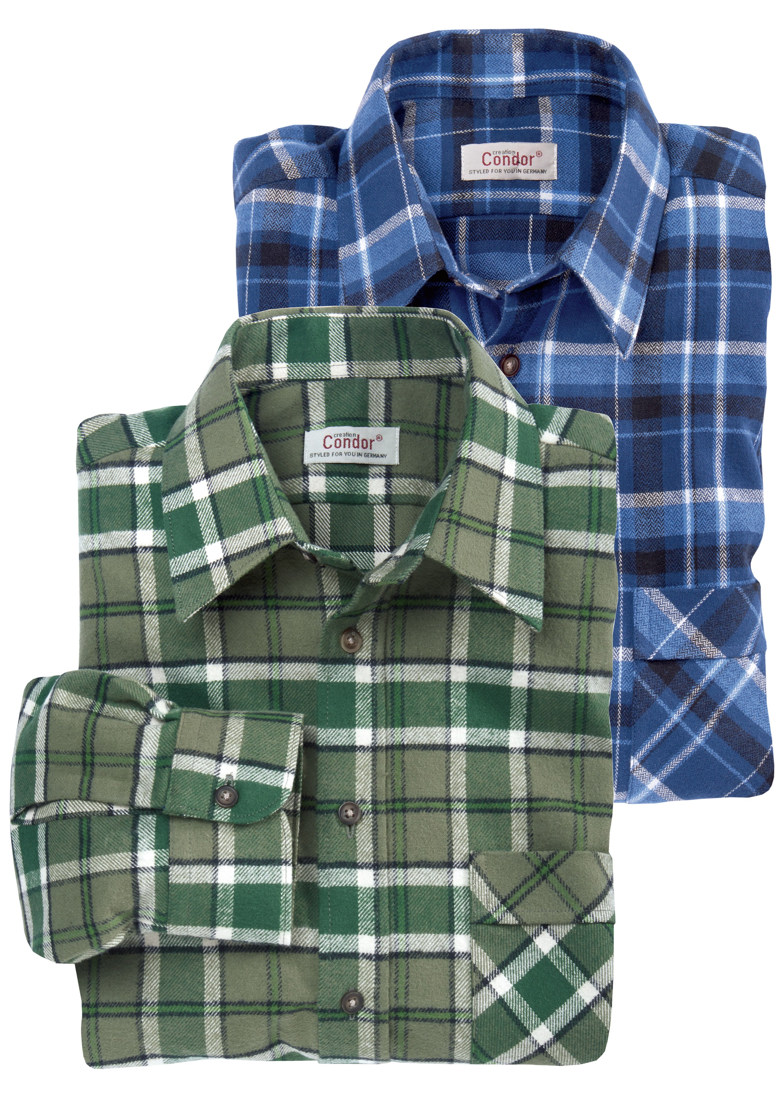 Flanellhemd Duo-Pack 30710150 1