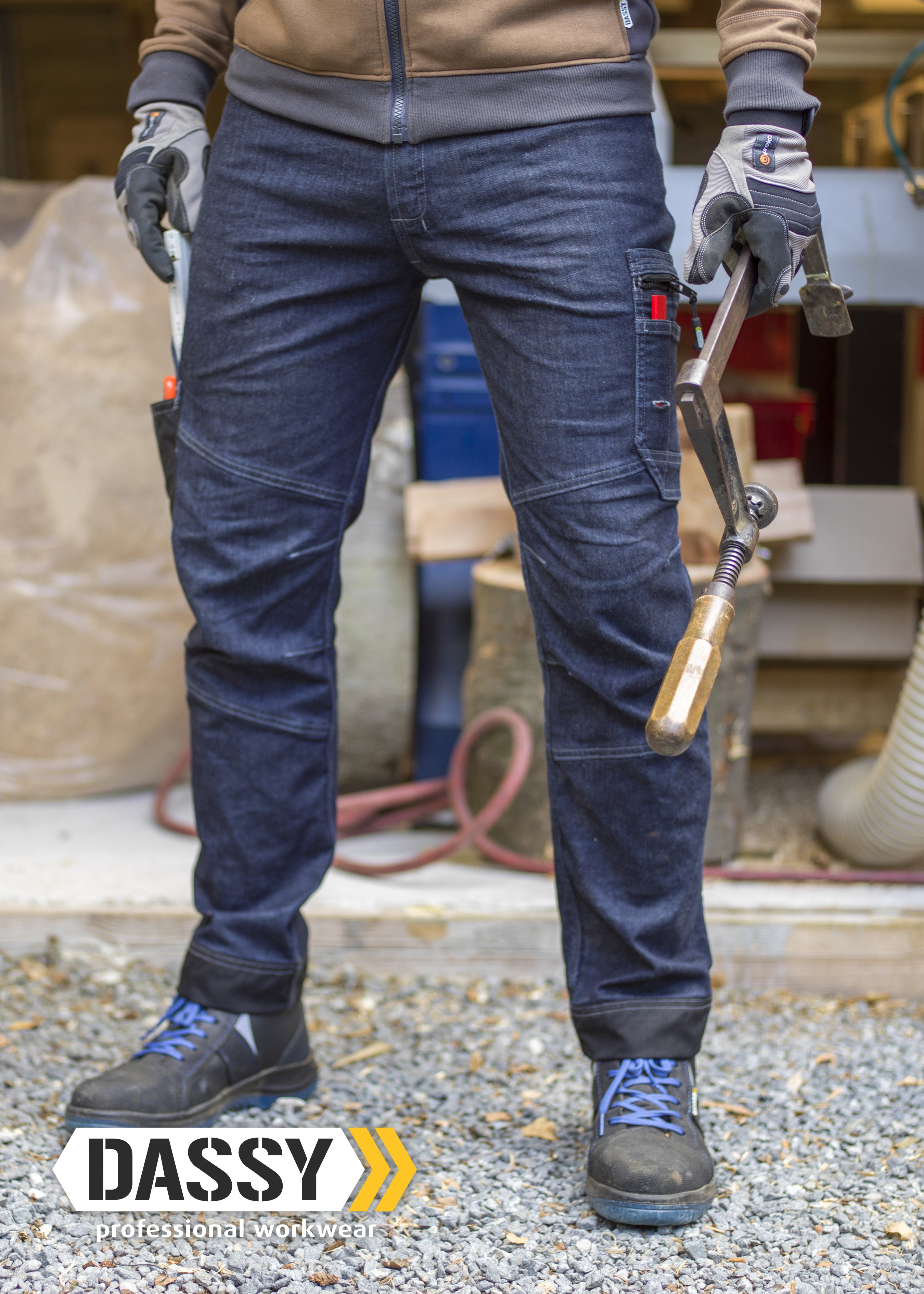 Dassy Stretch-Arbeitsjeans Osaka 26183842 10