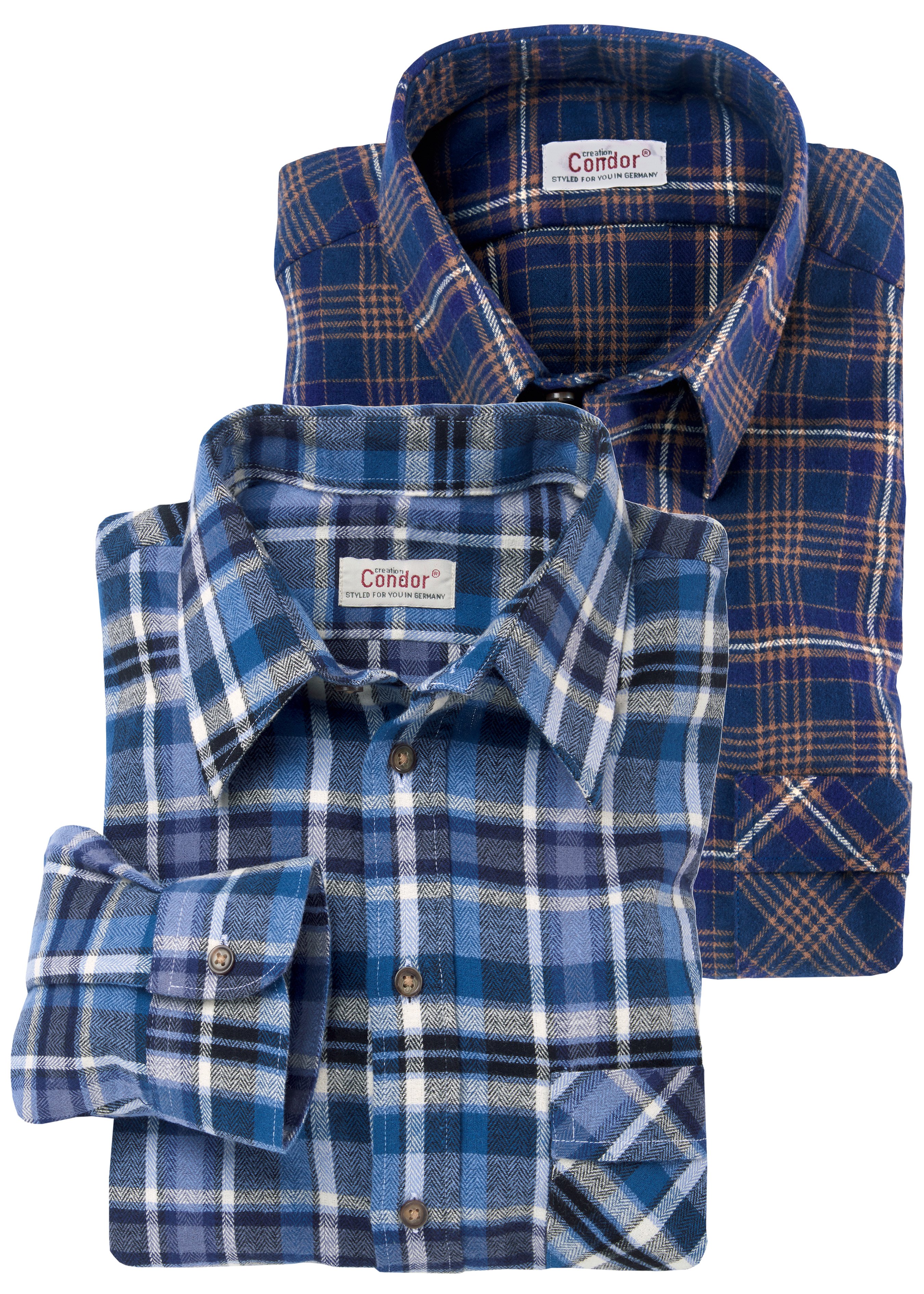 Flanellhemd Duo-Pack 33473250 1