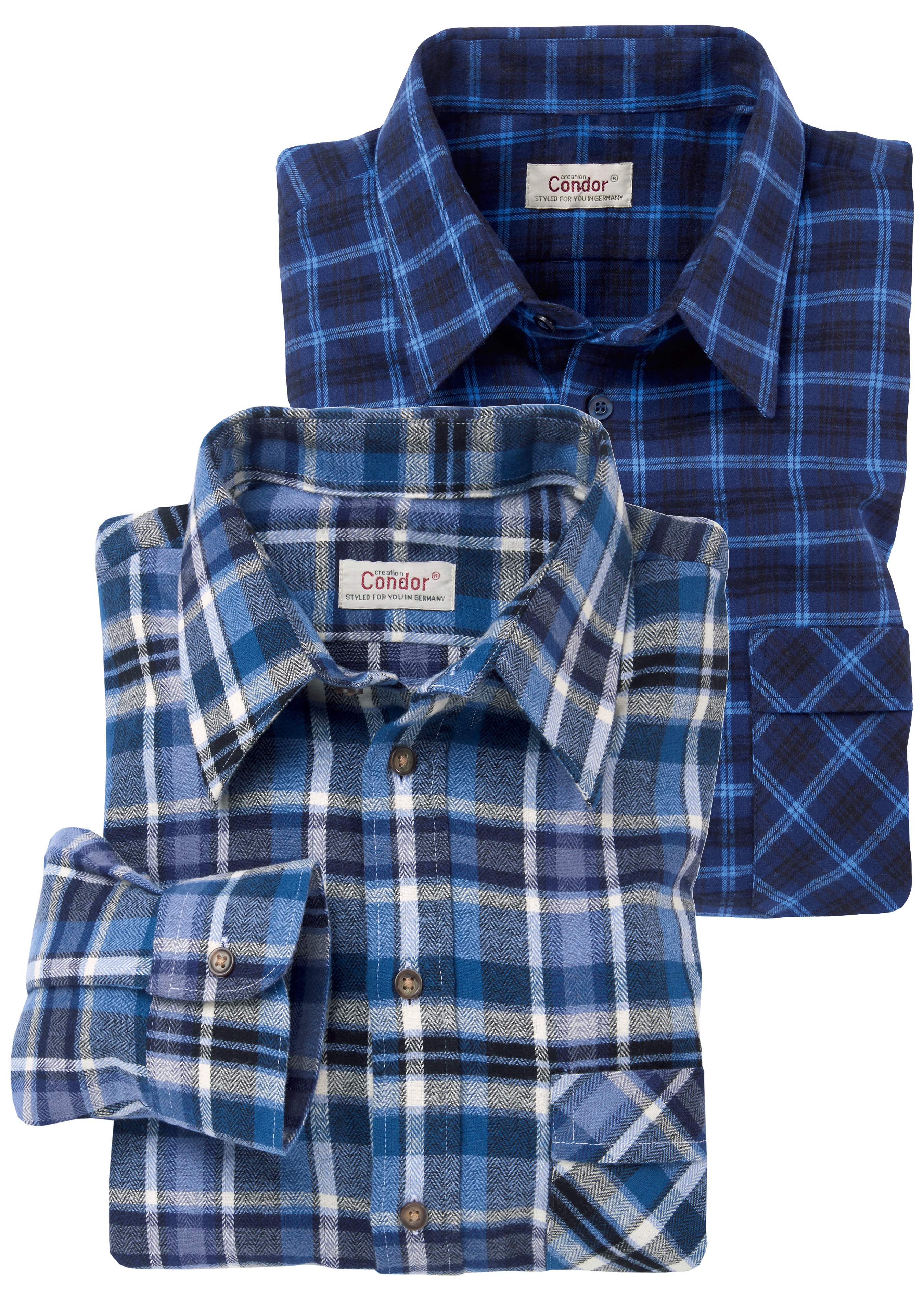 Flanellhemd Duo-Pack 32533250 1