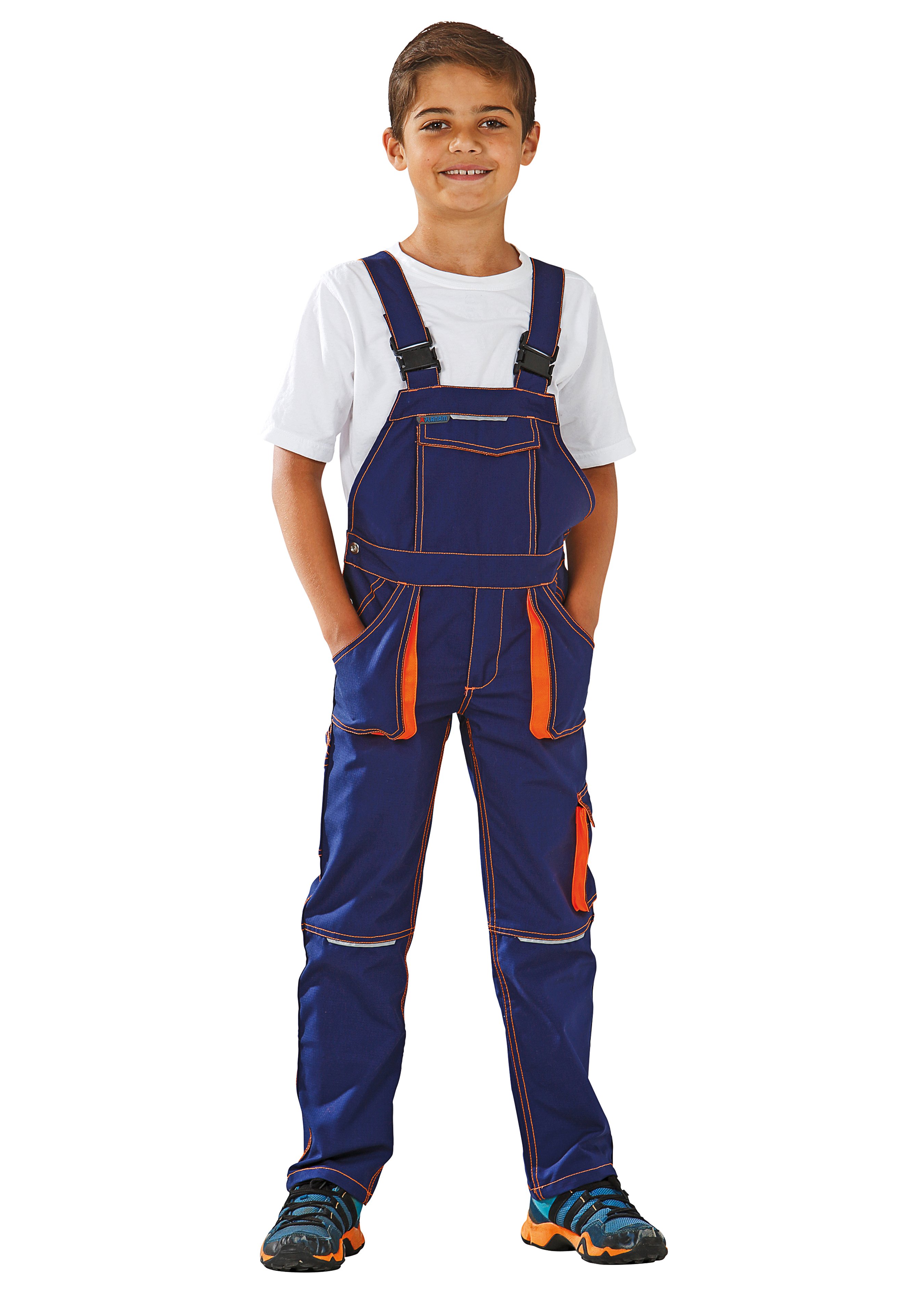 Planam Junior strapazierfähige Kinder-Arbeits-Latzhose in 3 Farben 183233110 1