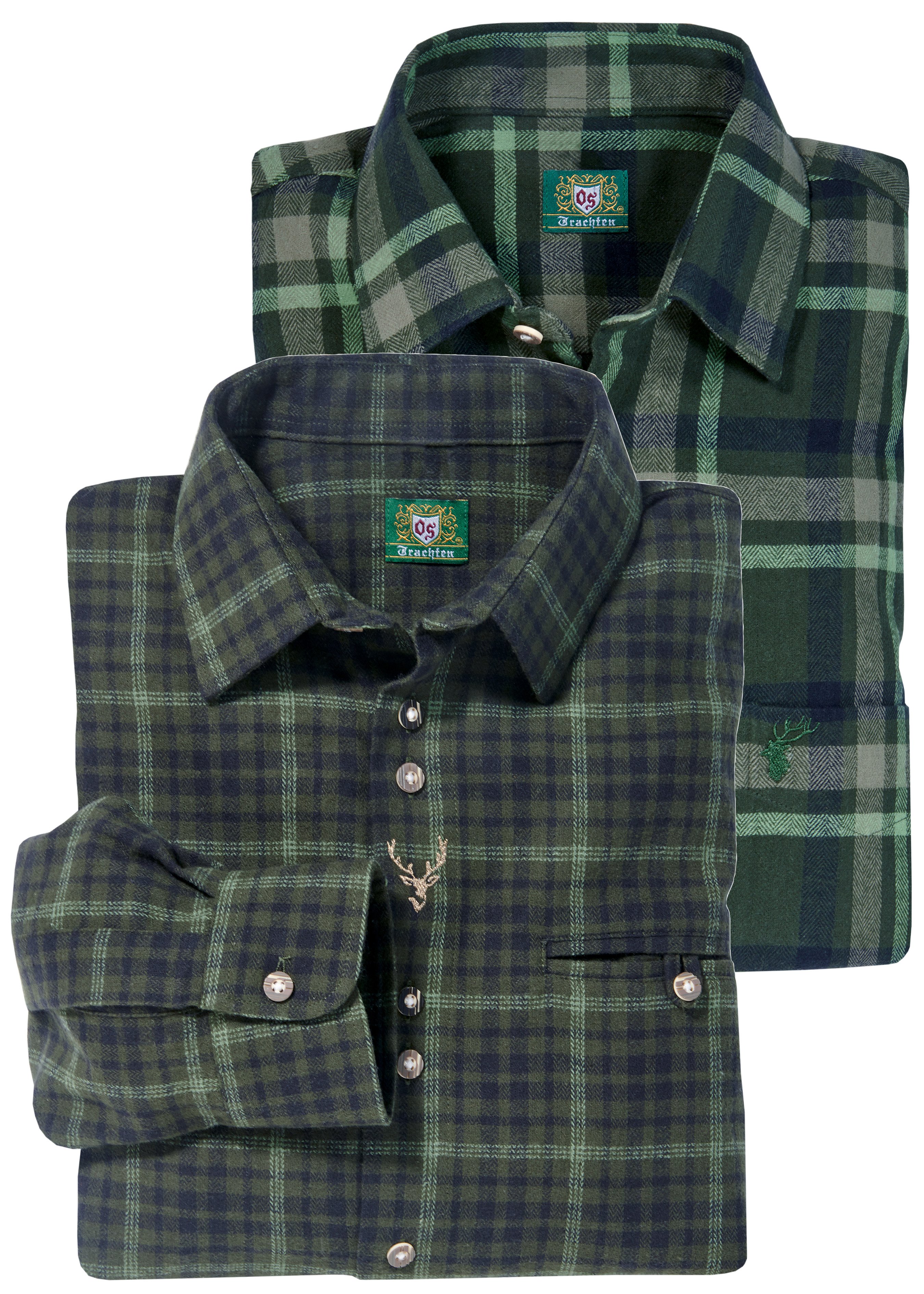 Flanellhemden im Duo-Pack  34272452 0
