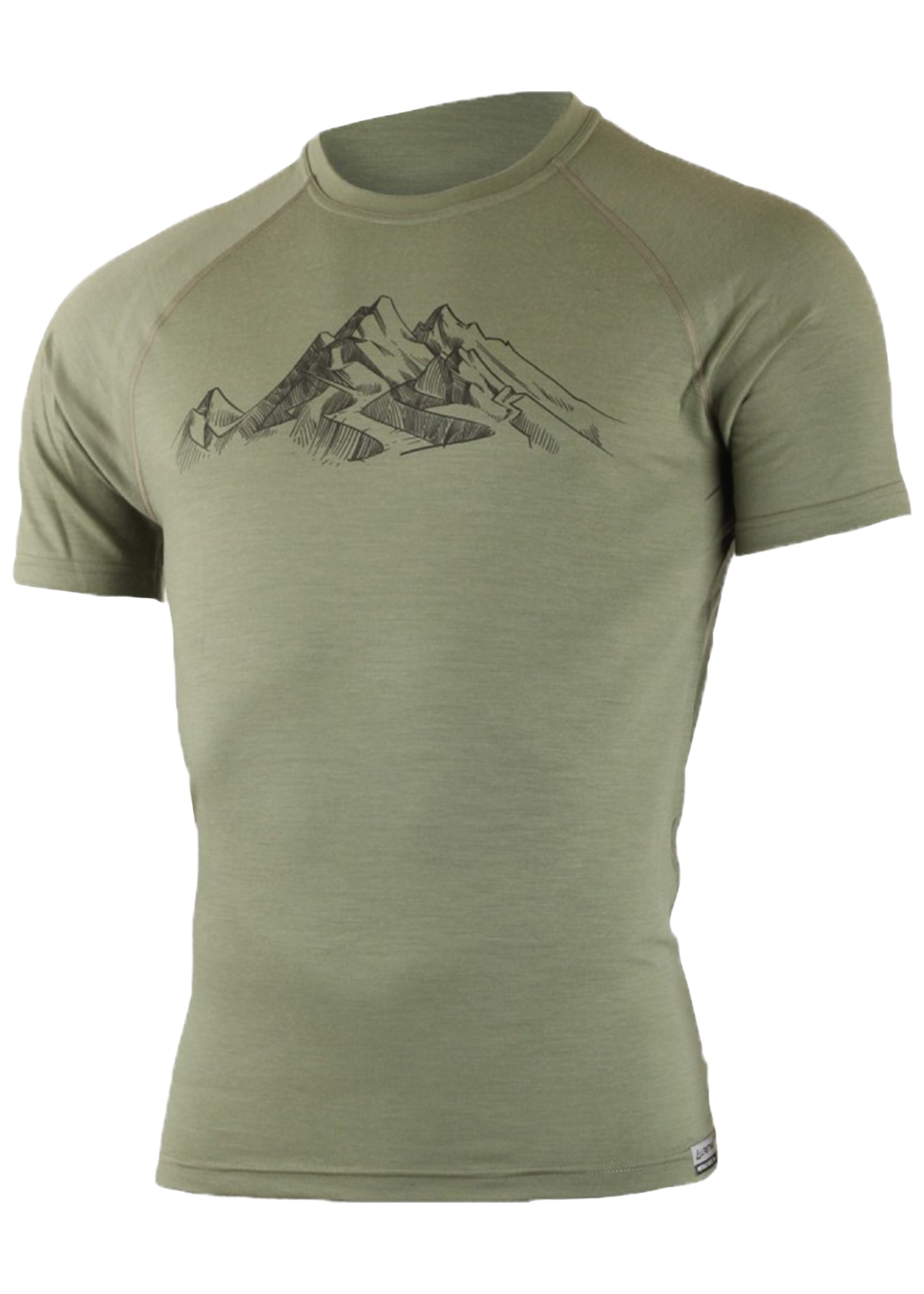 Merino T-Shirt Print 334168XL 1